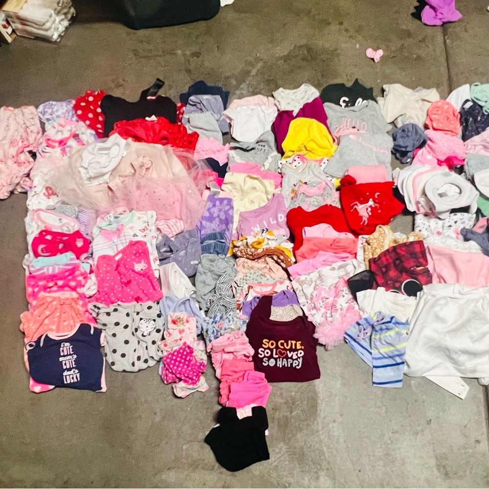 Baby girl clothes lot Preemie-18 m